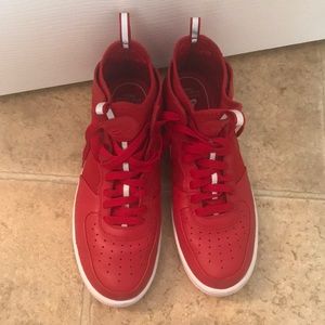 Men’s red Air Force 1
